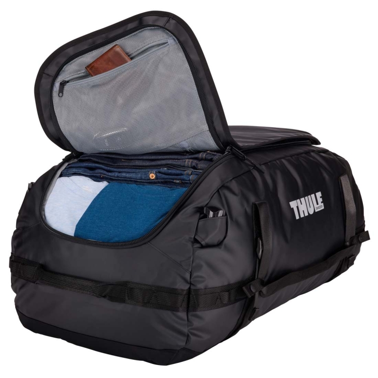 Duża torba podróżna Thule Chasm 90 l - Black