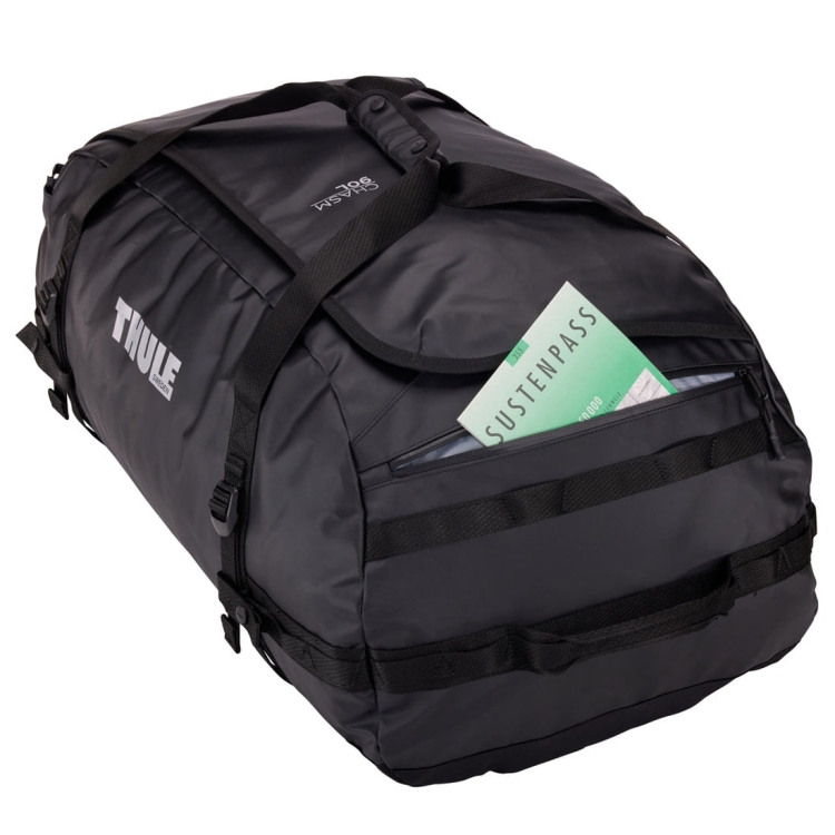 Duża torba podróżna Thule Chasm 90 l - Black