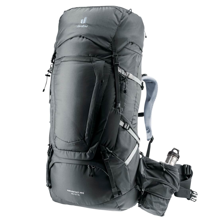 Damski plecak trekkingowy Deuter Aircontact Pro 65+10 SL - Graphite