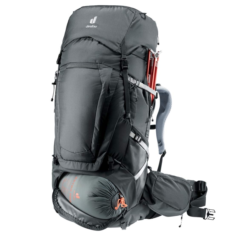 Damski plecak trekkingowy Deuter Aircontact Pro 65+10 SL - Graphite