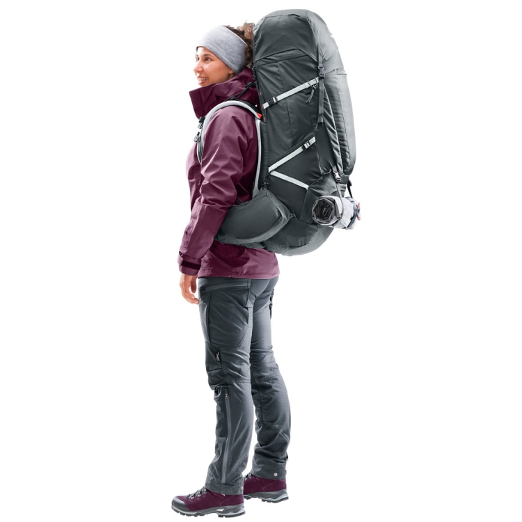 Damski plecak trekkingowy Deuter Aircontact Pro 65+10 SL - Graphite
