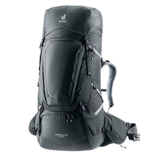 Dwukomorowy plecak damski Deuter Aircontact Pro 75+10 SL - Graphite