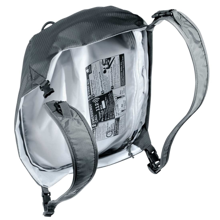 Dwukomorowy plecak damski Deuter Aircontact Pro 75+10 SL - Graphite