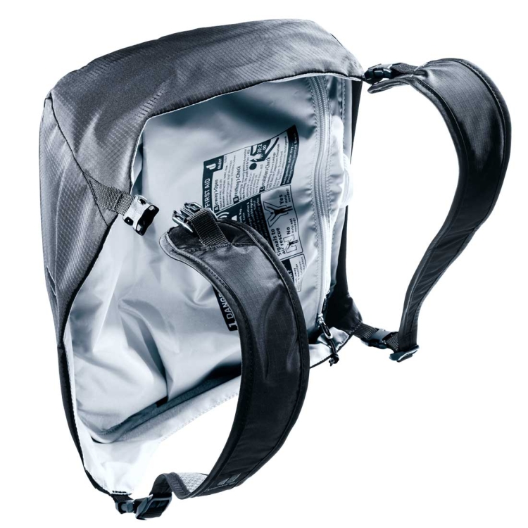 Dwukomorowy plecak turystyczny Deuter Aircontact Pro 75+10 - Black