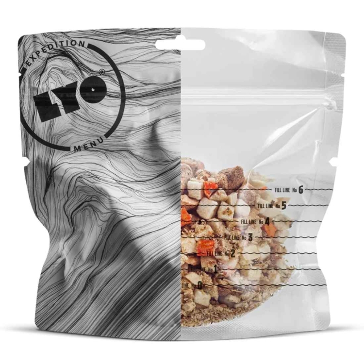 Danie liofilizowane LYOFOOD Schab w koperku z ziemniakami – 500 g