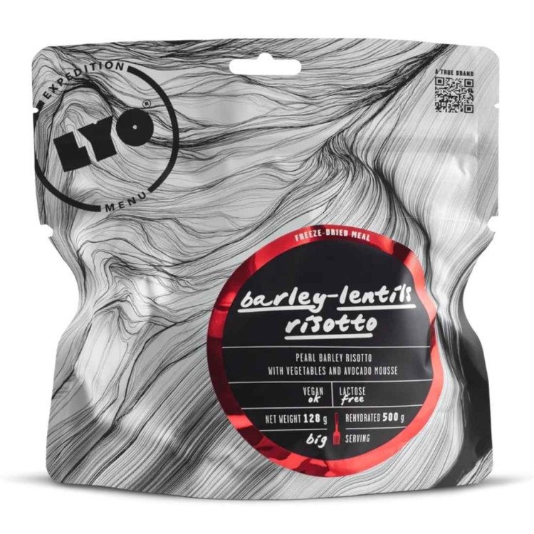 Wegańskie danie liofilizowane LYOFOOD Kaszotto z pęczaku – 500 g