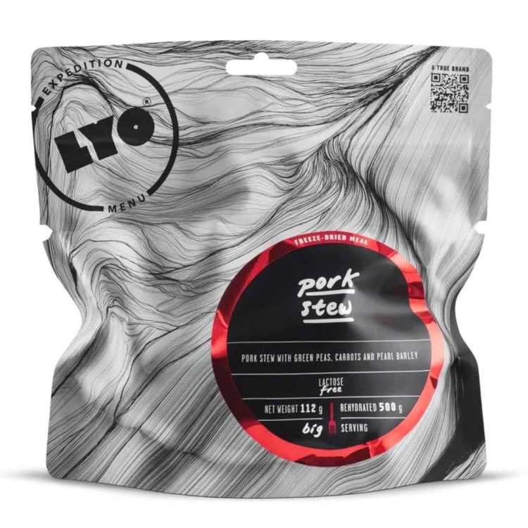 Danie liofilizowane LYOFOOD Gulasz wieprzowy – 500 g