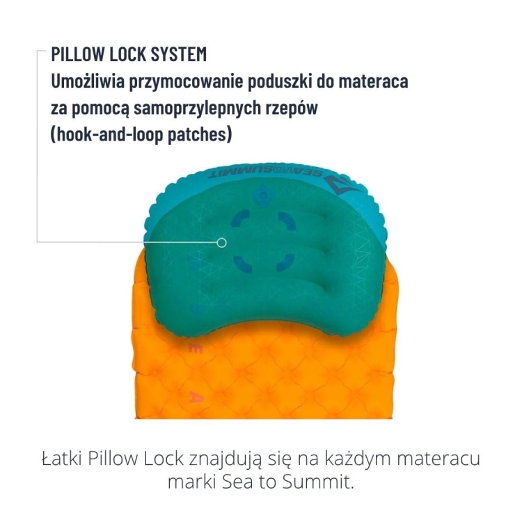 Poduszka dmuchana Sea To Summit Aeros Ultralight Pillow – Regular – Sea Foam