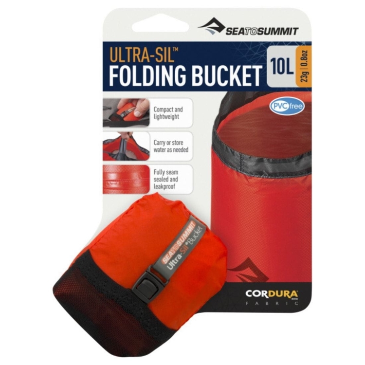 Składane wiaderko na wodę Sea To Summit Ultra-Sil Folding Bucket – 10 L
