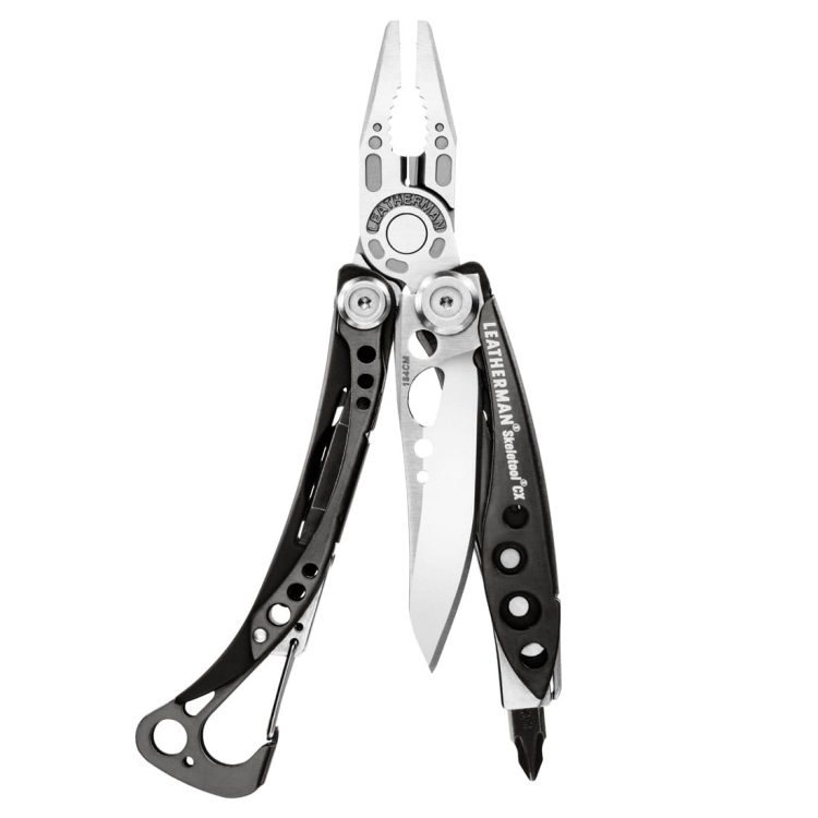 Multitool Leatherman Skeletool CX - Stainless & Black