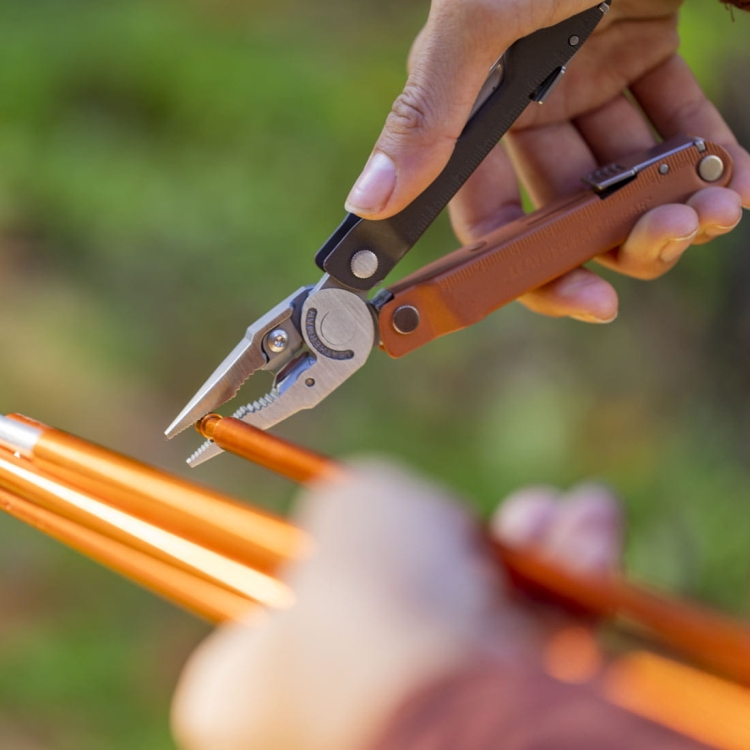 Multitool Leatherman Rebar - Burnt Sienna