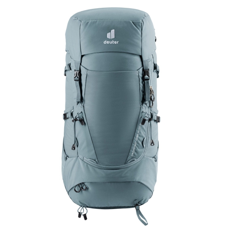 Damski plecak turystyczny Deuter Aircontact Core 45+10 SL - Shale-Ivy