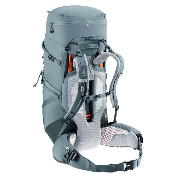 Damski plecak turystyczny Deuter Aircontact Core 45+10 SL - Shale-Ivy