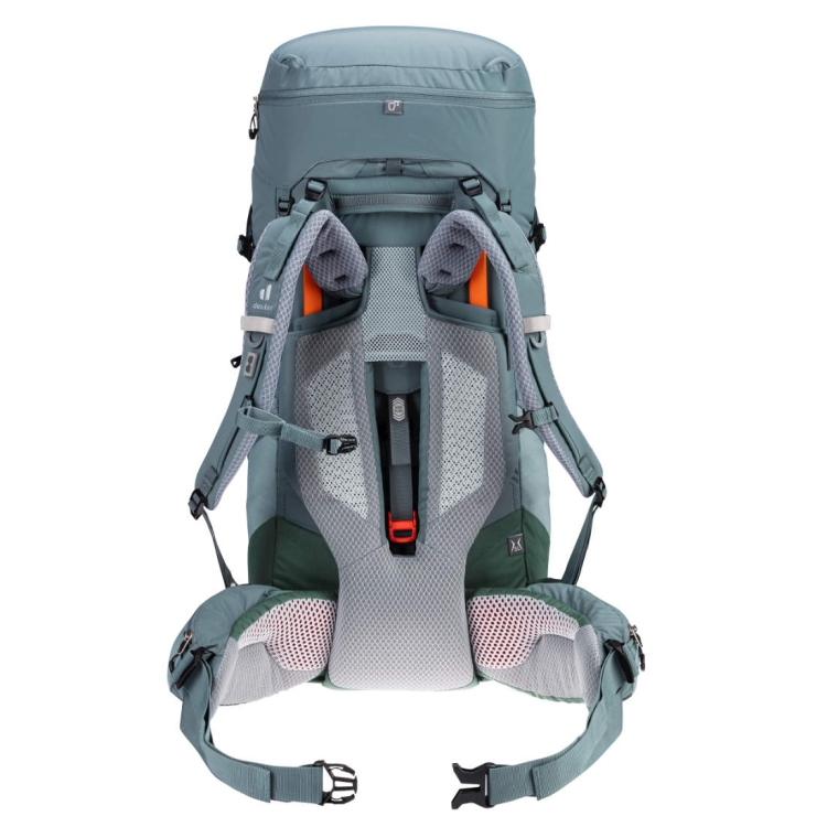 Damski plecak turystyczny Deuter Aircontact Core 45+10 SL - Shale-Ivy