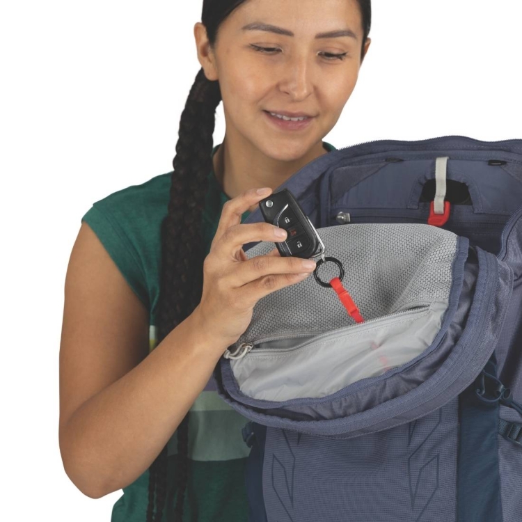 Damski plecak turystyczny Osprey Tempest 26 – Black/Coal Grey