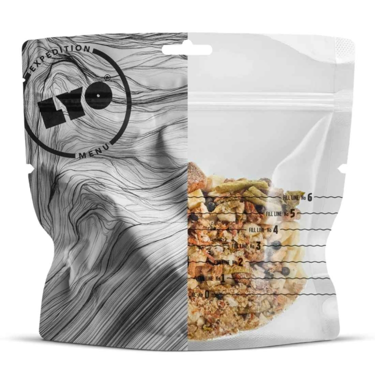 Danie liofilizowane LYOFOOD Schab w zielonym pieprzu – 500 g