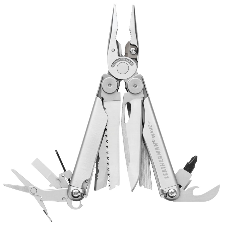 Multitool Leatherman Wave Plus - Stainless Steel