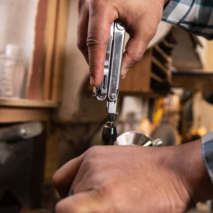 Multitool Leatherman Curl - Stainless Steel