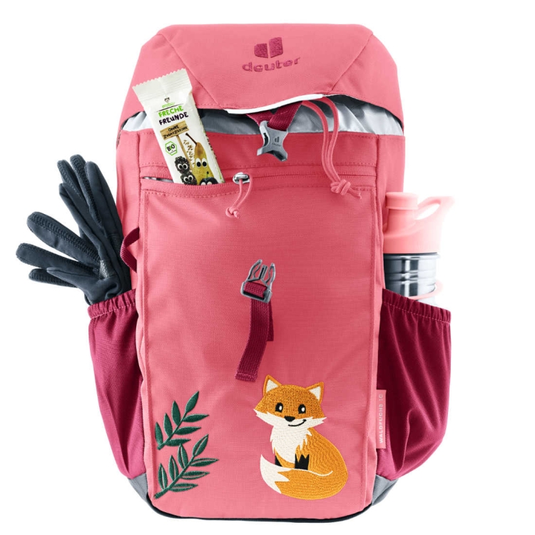 Turystyczny plecak dziecięcy Deuter Waldfuchs 10 - Dahlia-Raspberry