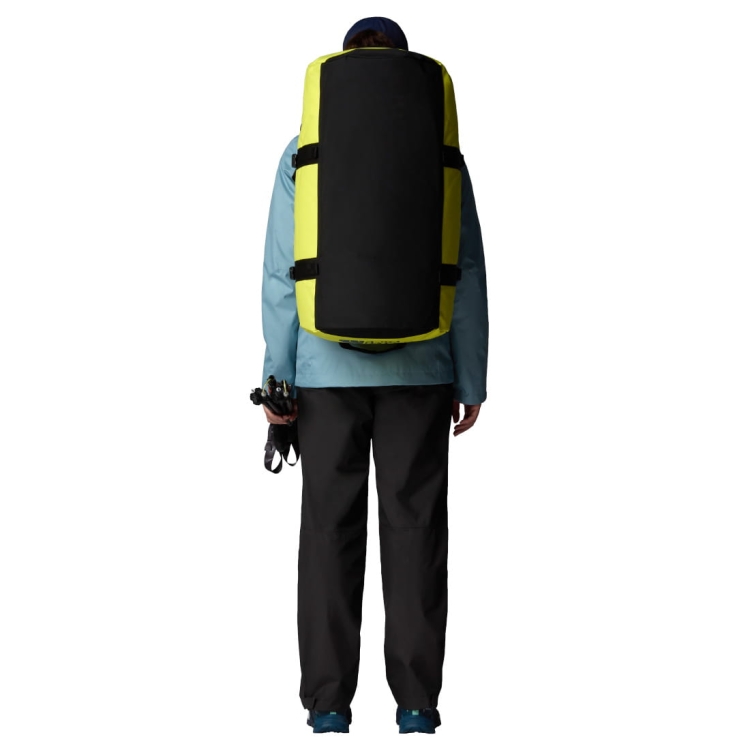 Torba podróżna The North Face Base Camp Duffel M - Sulphur Spring Green-TNF Black