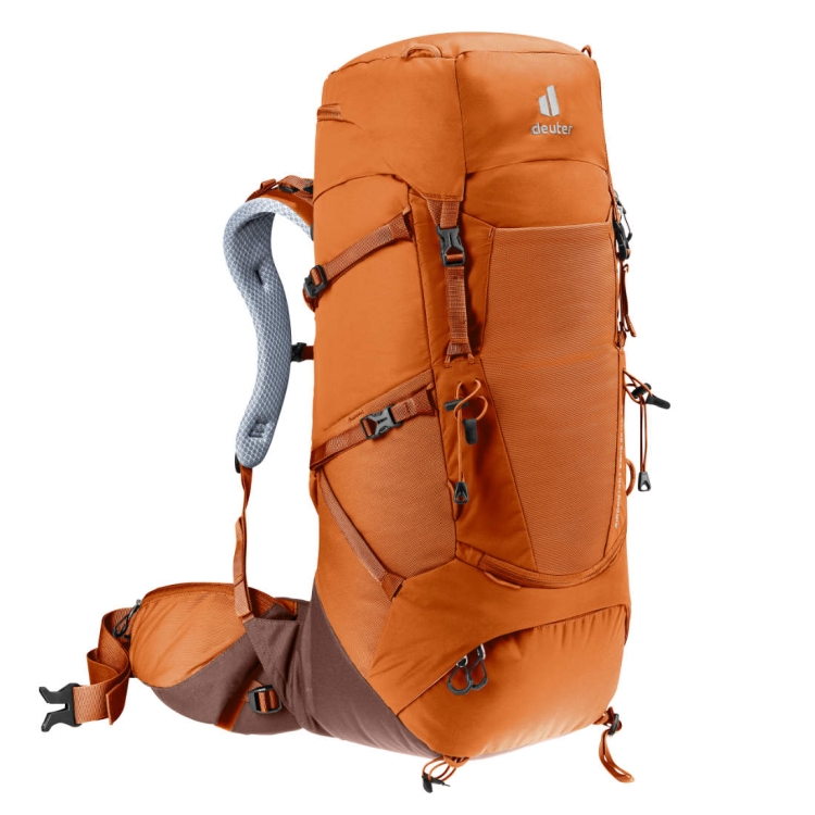 Dwukomorowy plecak damski Deuter Aircontact Core 35+10 SL - Chestnut-Umbra