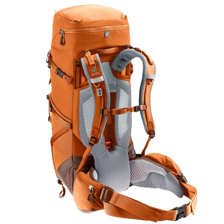 Dwukomorowy plecak damski Deuter Aircontact Core 35+10 SL - Chestnut-Umbra
