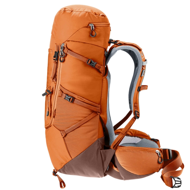 Dwukomorowy plecak damski Deuter Aircontact Core 35+10 SL - Chestnut-Umbra