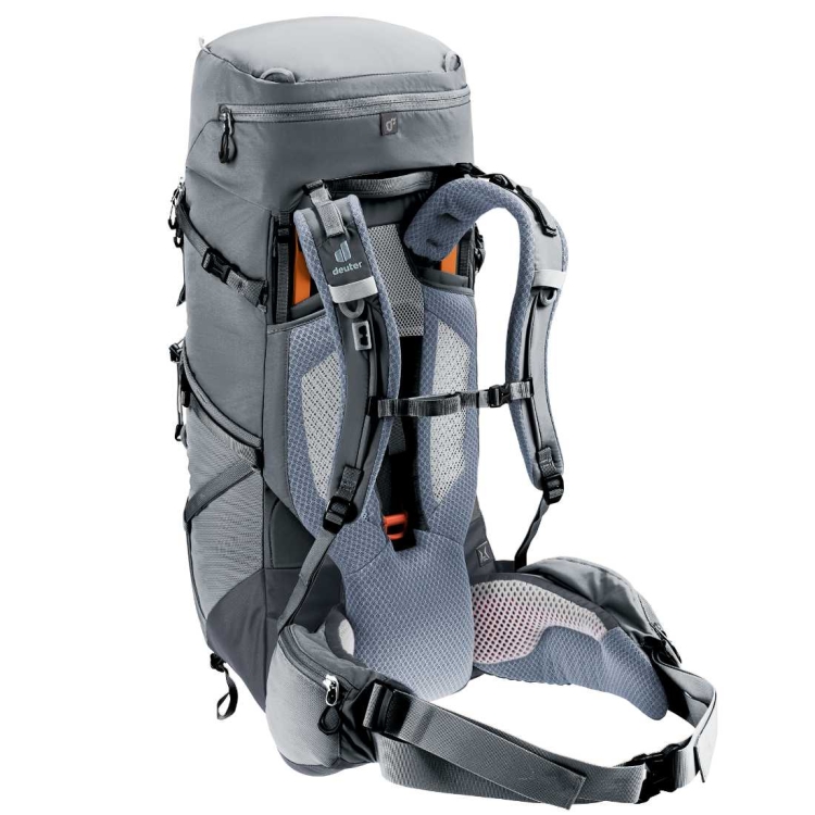 Dwukomorowy plecak damski Deuter Aircontact Core 35+10 SL - Graphite-Black