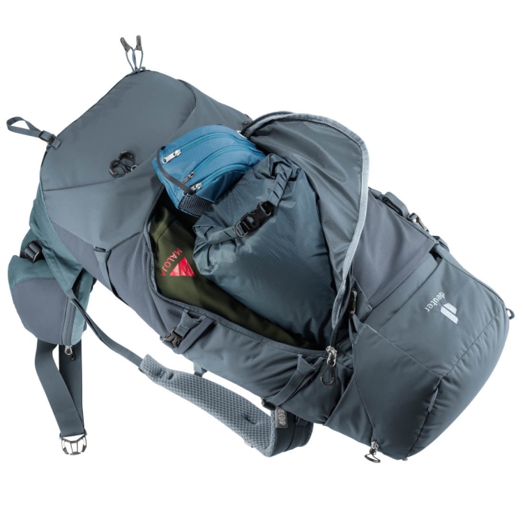Plecak turystyczny Deuter Aircontact Core 40+10 - Graphite-Shale