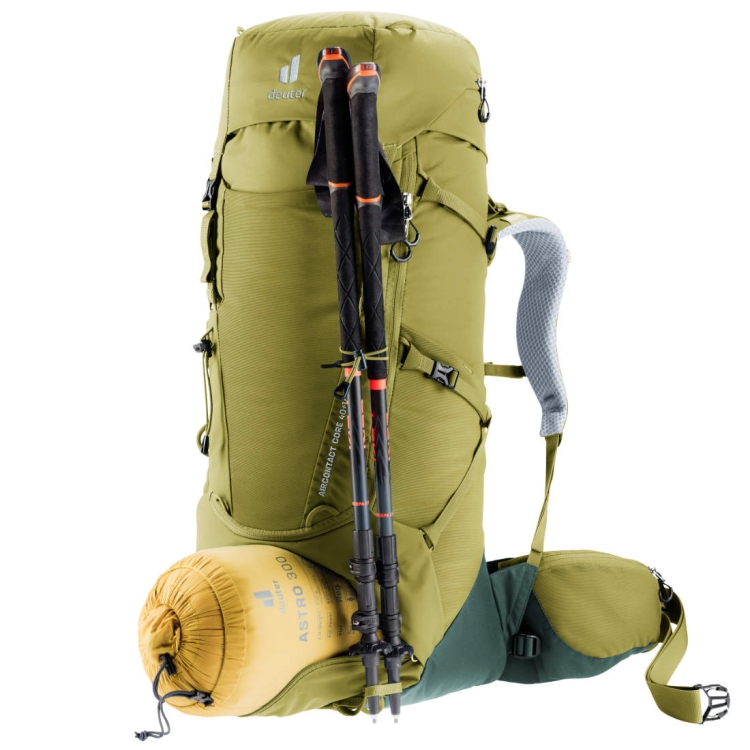 Plecak turystyczny Deuter Aircontact Core 40+10 - Cactus-Ivy