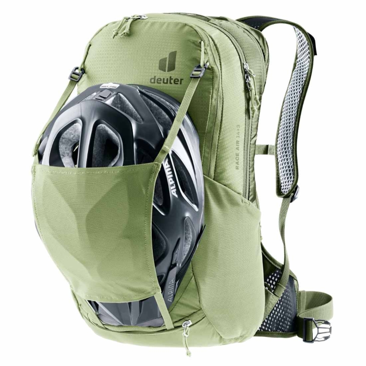 Lekki plecak rowerowy Deuter Race Air 14+3 - Mineral-Grove