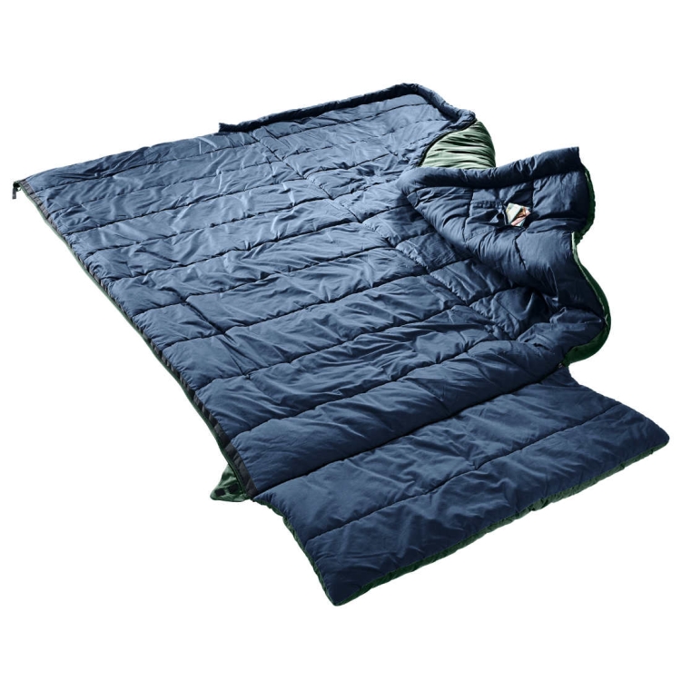 Jednowarstwowy śpiwór kopertowy Deuter Orbit SQ +6C/43F-Lewy Ivy-Ink