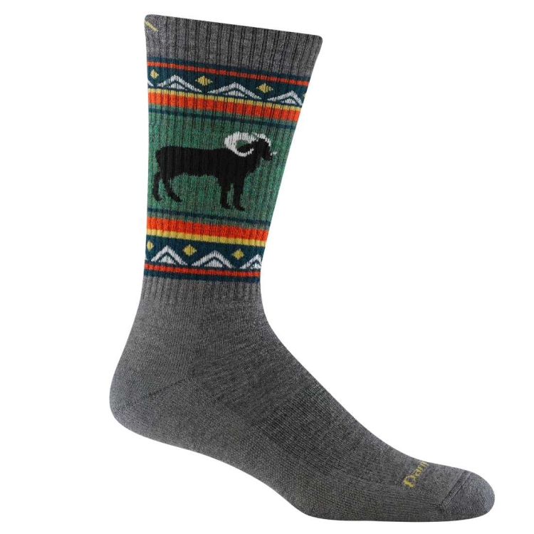 Męskie skarpety trekkingowe Darn Tough M'S VanGrizzle Boot Midweight Hiking Sock - Gray