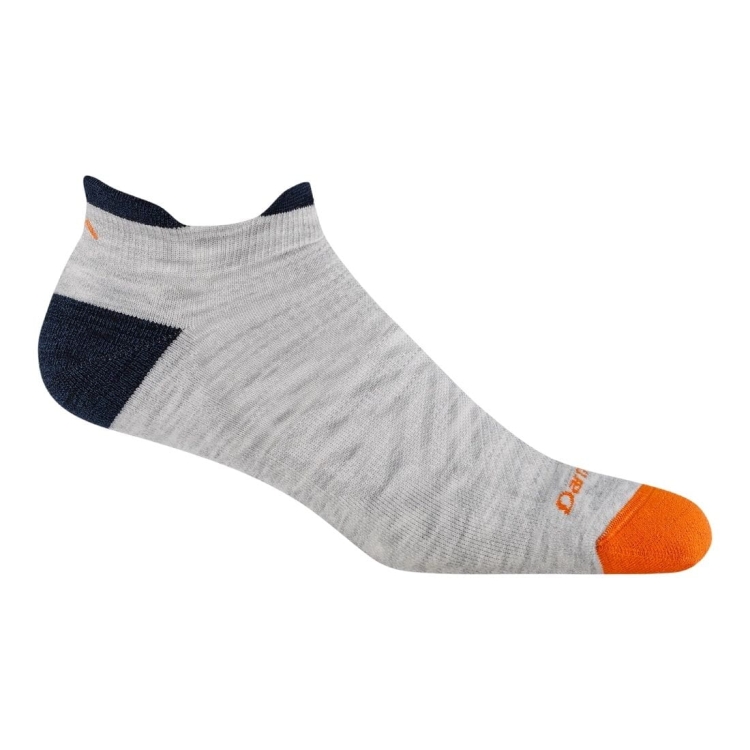Skarpety Darn Tough Men's Run No Show Tab Ultra-Lightweight Running Sock – Ash