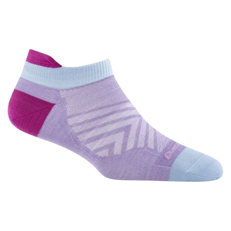 Skarpety Darn Tough Women's Run No Show Tab Ultra-Lightweight Running Sock – Lavender