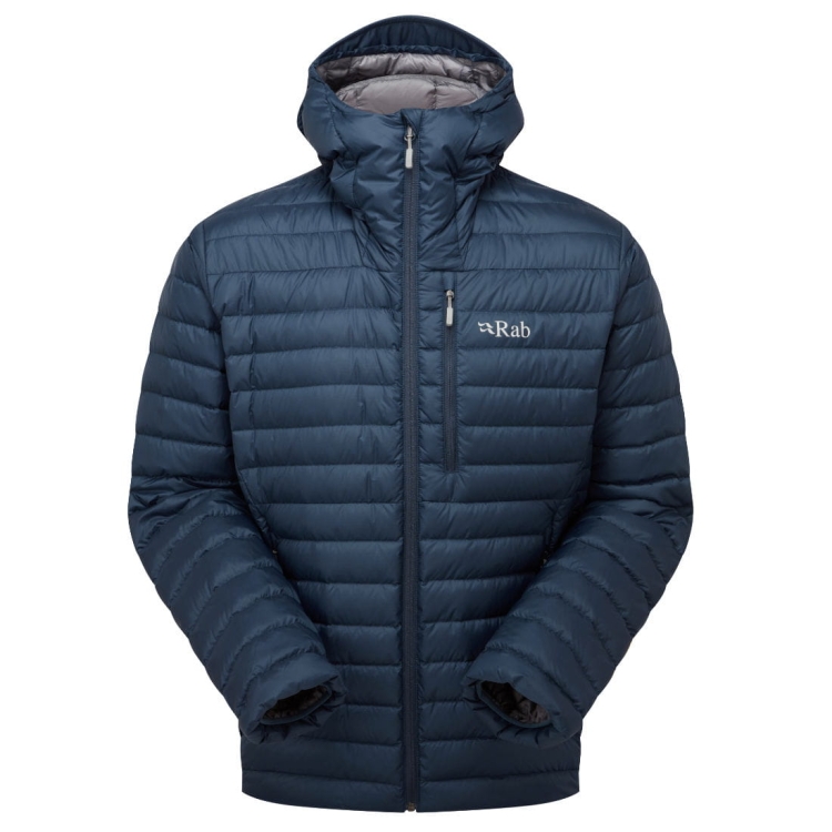 Kurtka puchowa RAB Microlight Alpine Jacket - Tempest Blue
