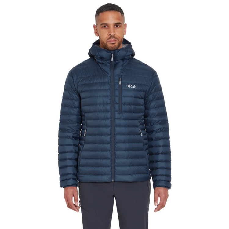 Kurtka puchowa RAB Microlight Alpine Jacket - Tempest Blue