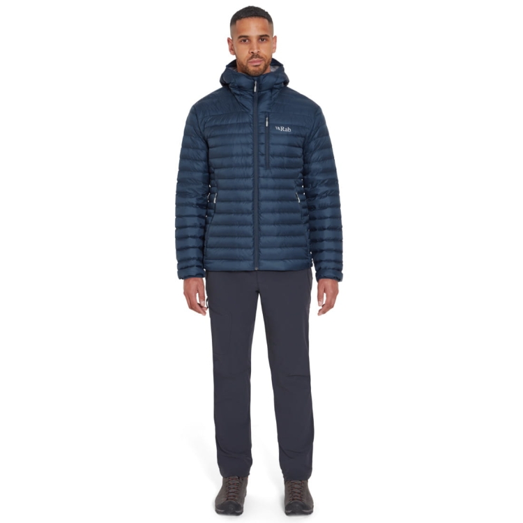 Kurtka puchowa RAB Microlight Alpine Jacket - Tempest Blue