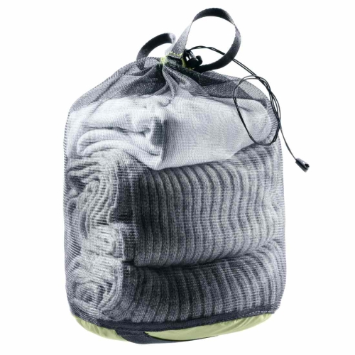 Lekki pokrowiec na akcesoria Deuter Mesh Sack 3 - Grove-Black