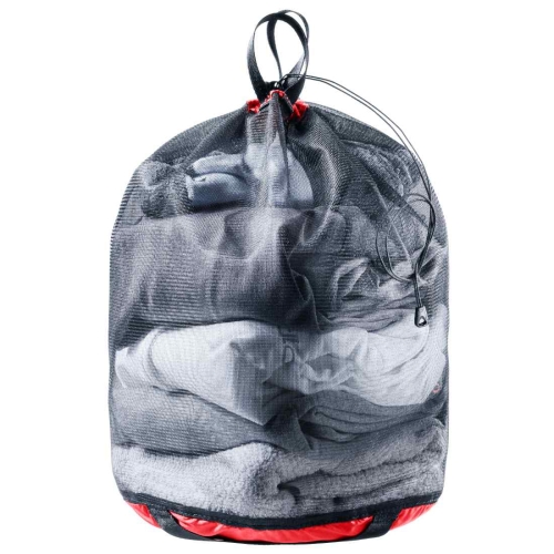 Pokrowiec na odzież Deuter Mesh Sack 5 - Cherry-Black