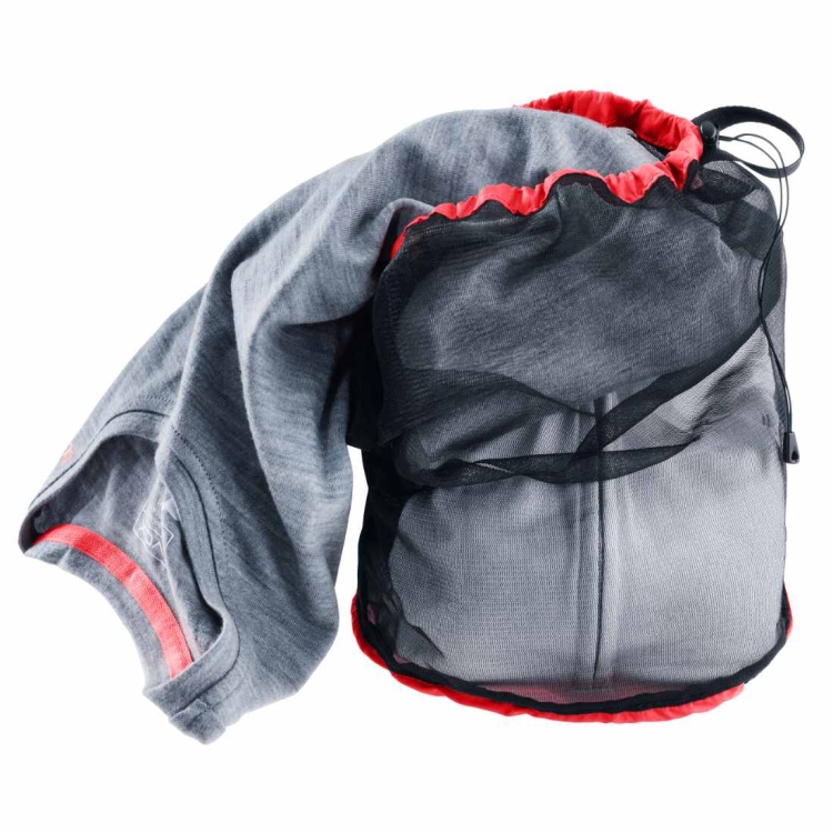 Pokrowiec na odzież Deuter Mesh Sack 5 - Cherry-Black