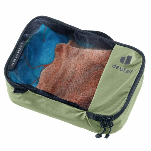 Pokrowiec podróżny Deuter Mesh Zip Pack 1 - Grove