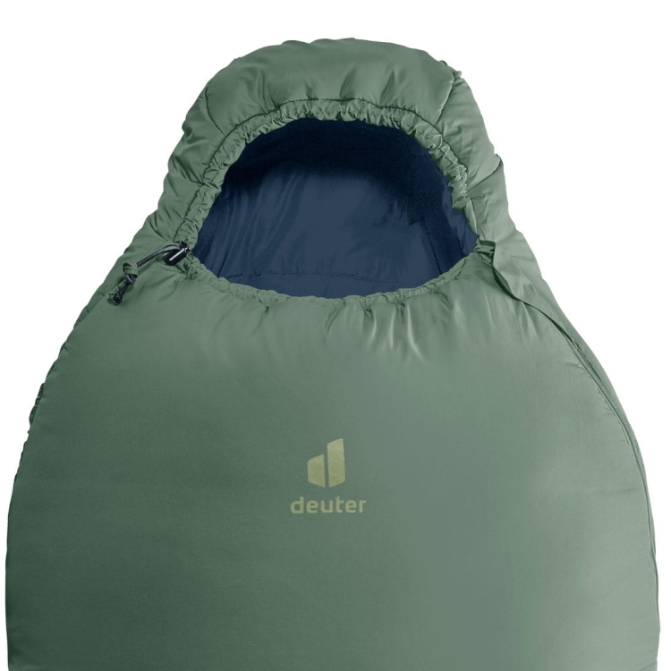 Śpiwór dla wysokich Deuter Orbit EL -5C/23F - Ivy-Ink