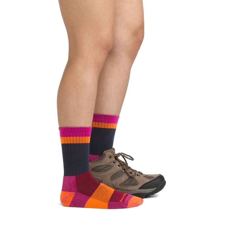 Damskie skarpety trekkingowe Darn Tough Women's Heady Betty Micro Crew Lightweight Hiking Sock – Clover