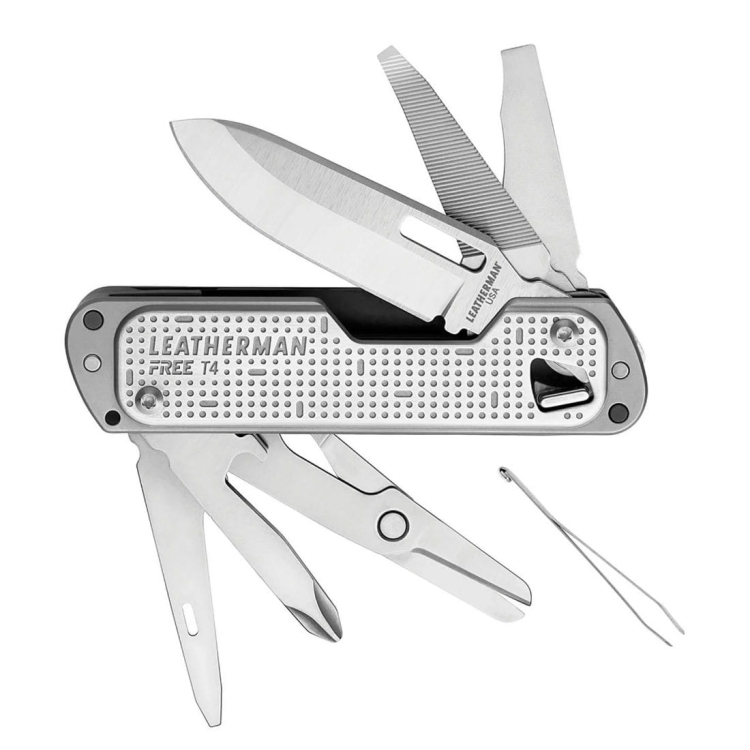 Scyzoryk wielofunkcyjny Leatherman FREE T4 - Stainless Steel