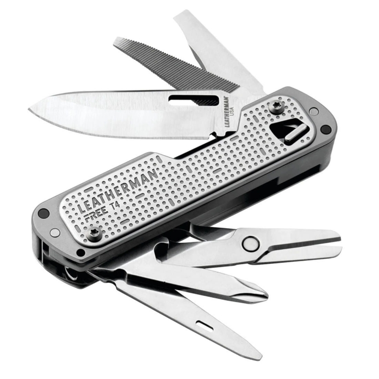 Scyzoryk wielofunkcyjny Leatherman FREE T4 - Stainless Steel