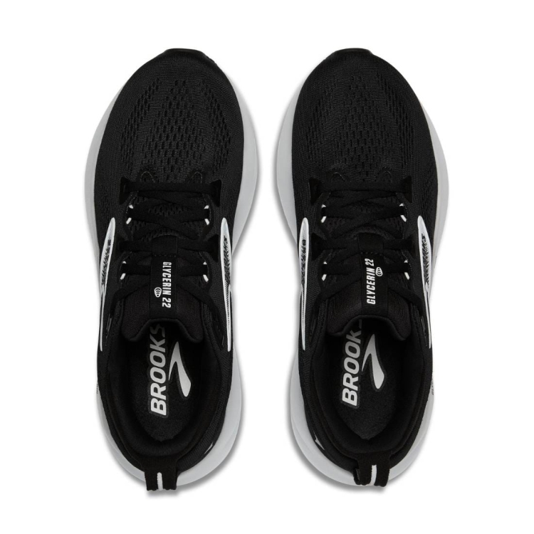 Damskie buty do biegania Brooks Glycerin 22 – Black/Grey/White