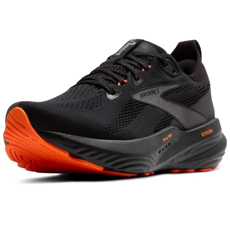 Męskie buty do biegania Brooks Glycerin 22 – Black/Orange