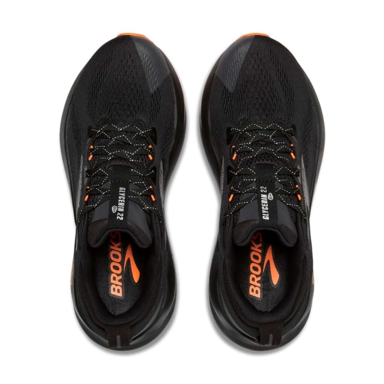Męskie buty do biegania Brooks Glycerin 22 – Black/Orange