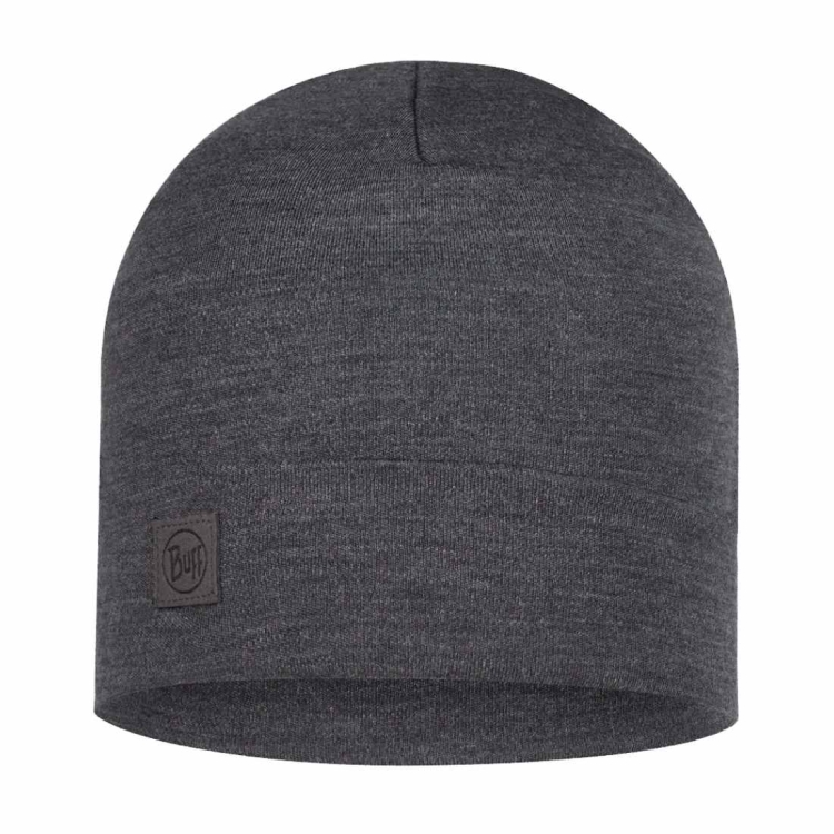 Czapka zimowa Buff Merino Heavyweight Beanie - Solid Grey